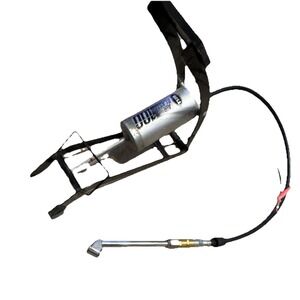 Bell Air Blaster 100 Metal Floor Bicycle Pump Black Silver for Cycling